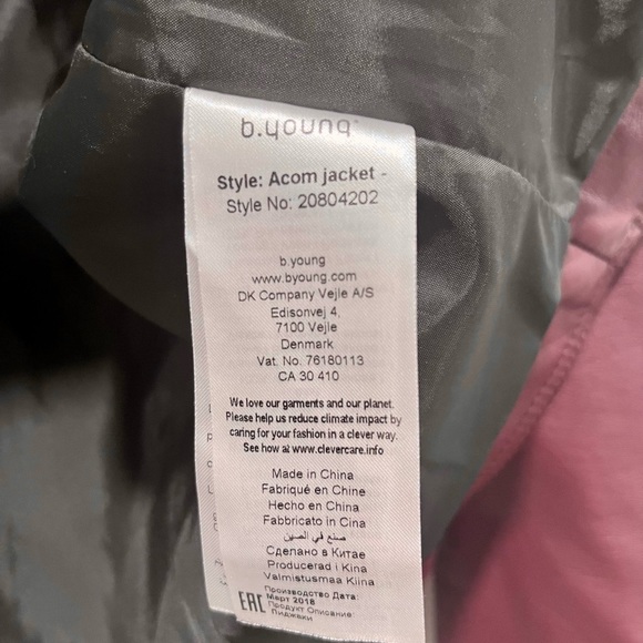 NEW Never worn | Faux leather jacket | b.young - Picture 5 of 7